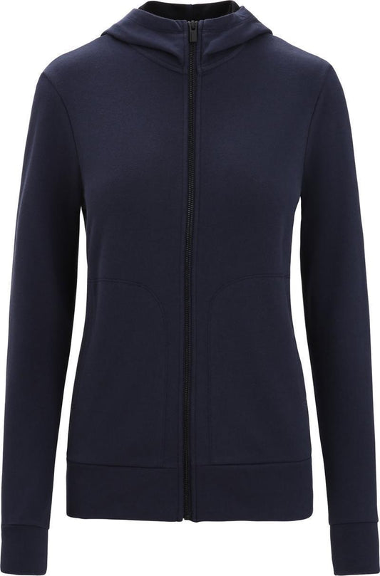 Central Classic LS Zip Hoodie - Womens - Midnight Navy #401 1