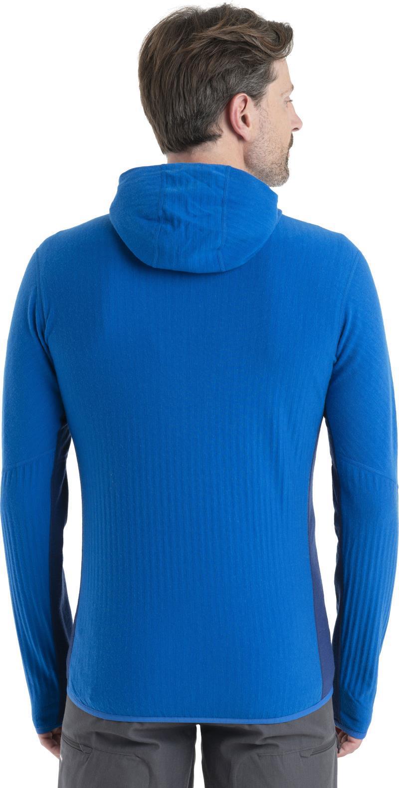 Descender LS Zip Hood - Mens - Lazurite / Royal Navy 4
