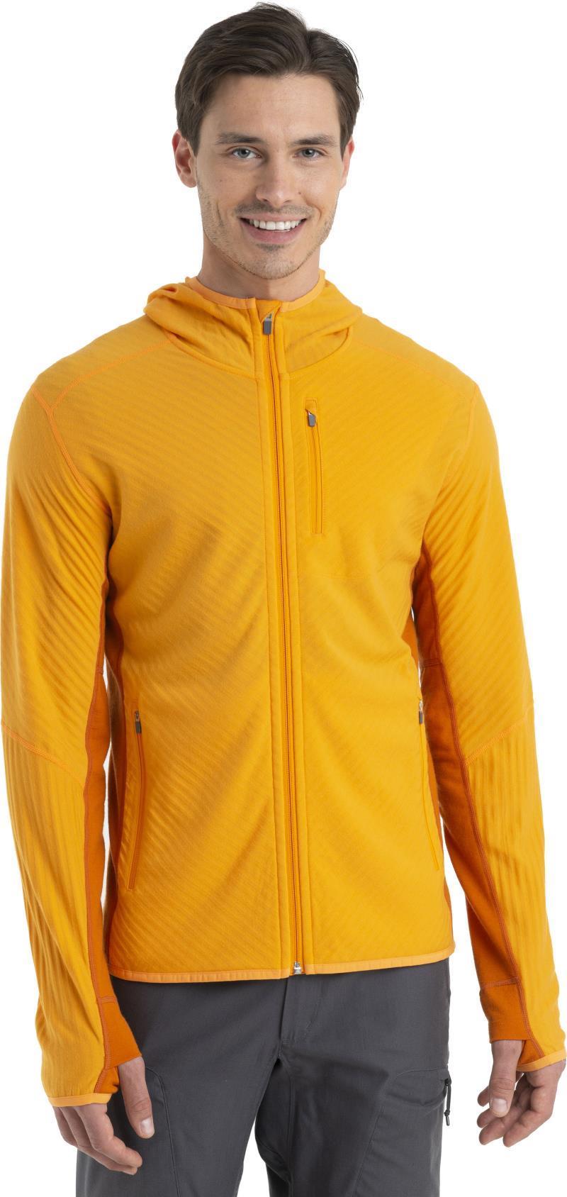 Descender LS Zip Hood - Mens - Solar / Earth 3