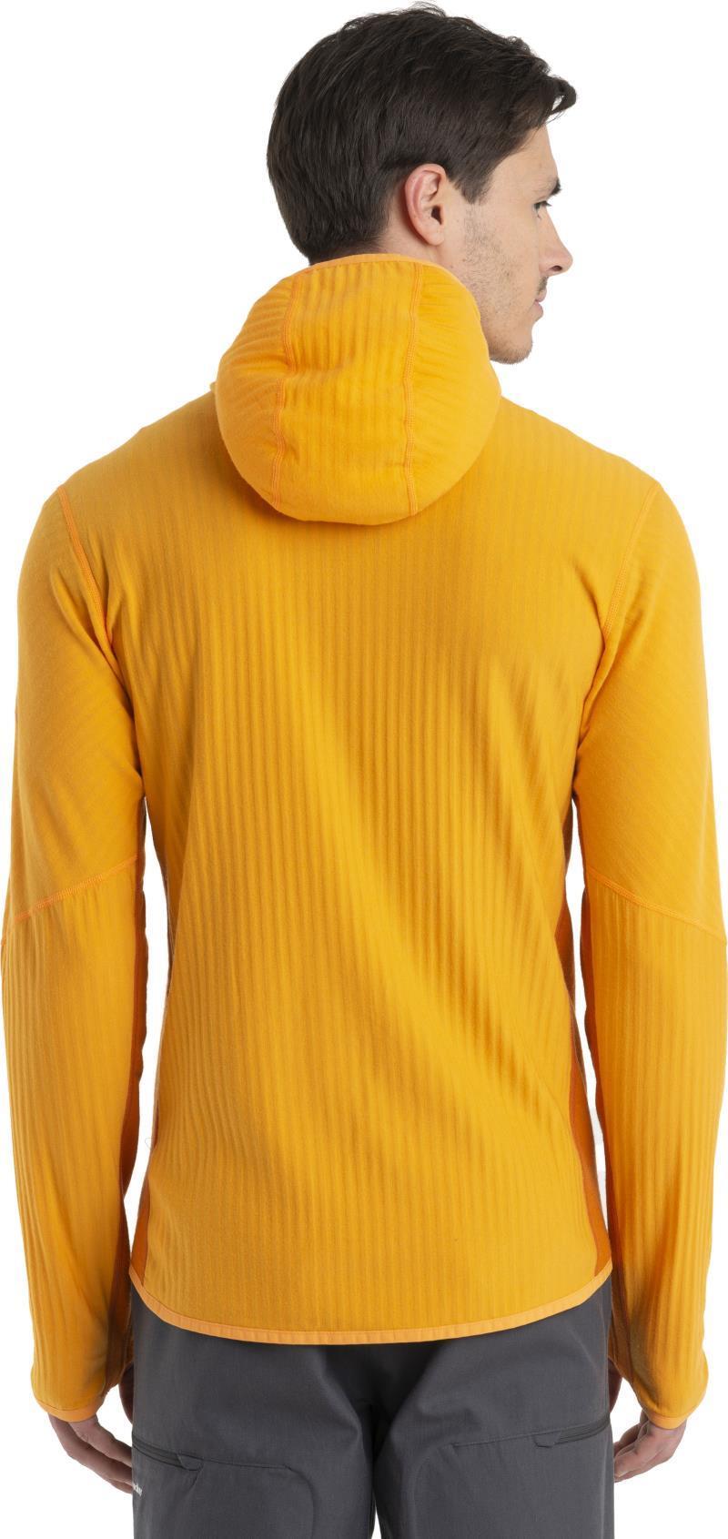 Descender LS Zip Hood - Mens - Solar / Earth 4