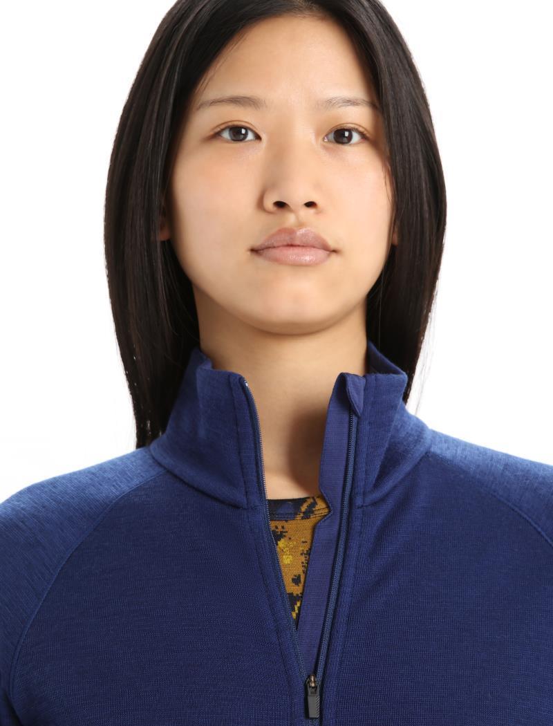 Elemental LS Zip - Womens - Royal Navy 4
