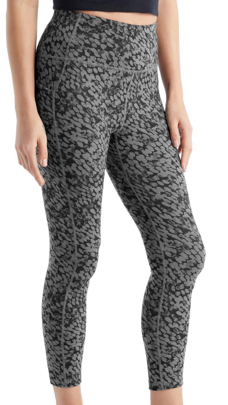 Fastray High Rise Tights - Forest Shadows - Womens - Metro Heather / AOP 2