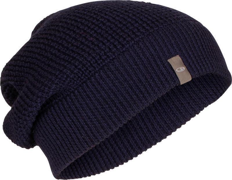 Feadan Slouch Beanie - Midnight Navy 1