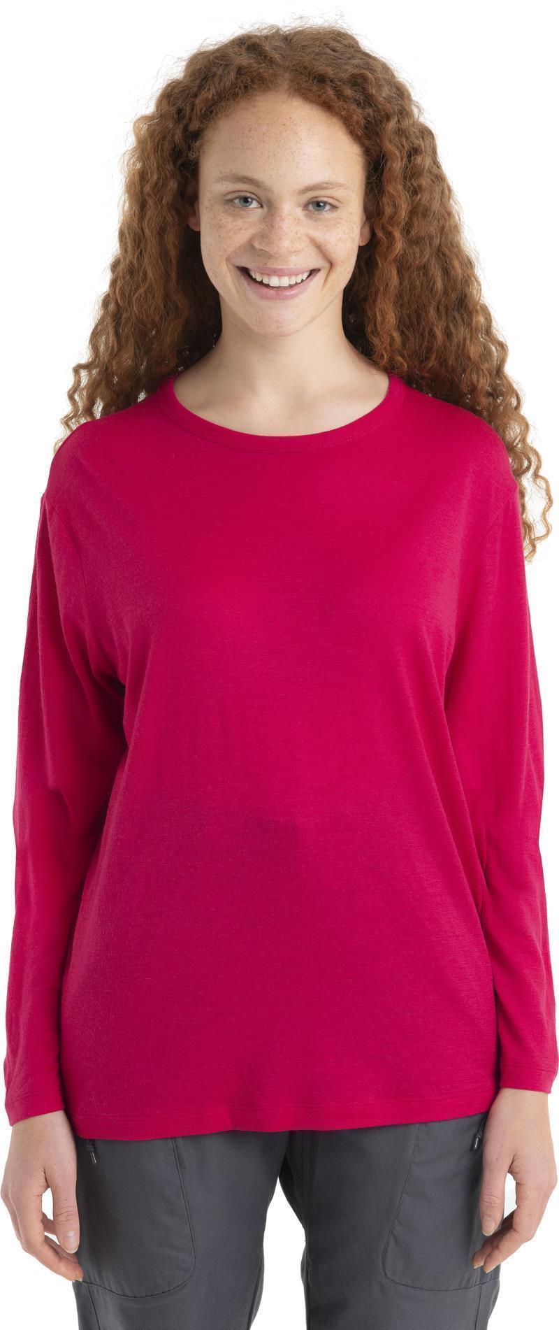 Granary LS Tee - Womens - Electron Pink 3