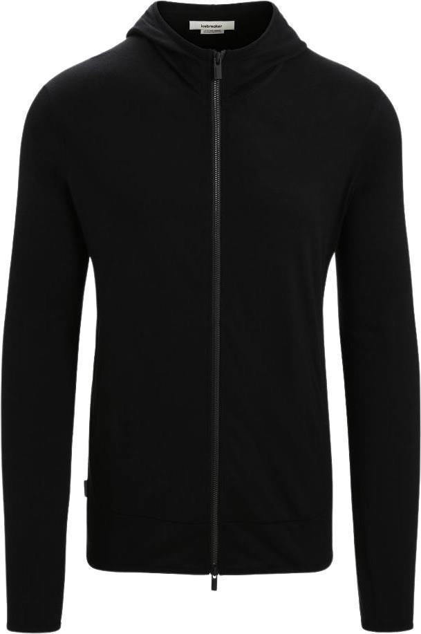 Granary LS Zip Hoodie - Mens - Black 1