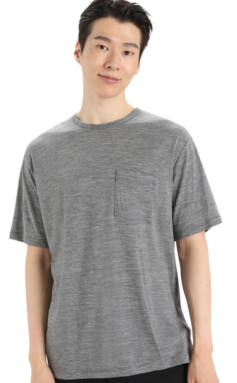Granary SS Pocket Tee - Mens - Gritstone Heather 2
