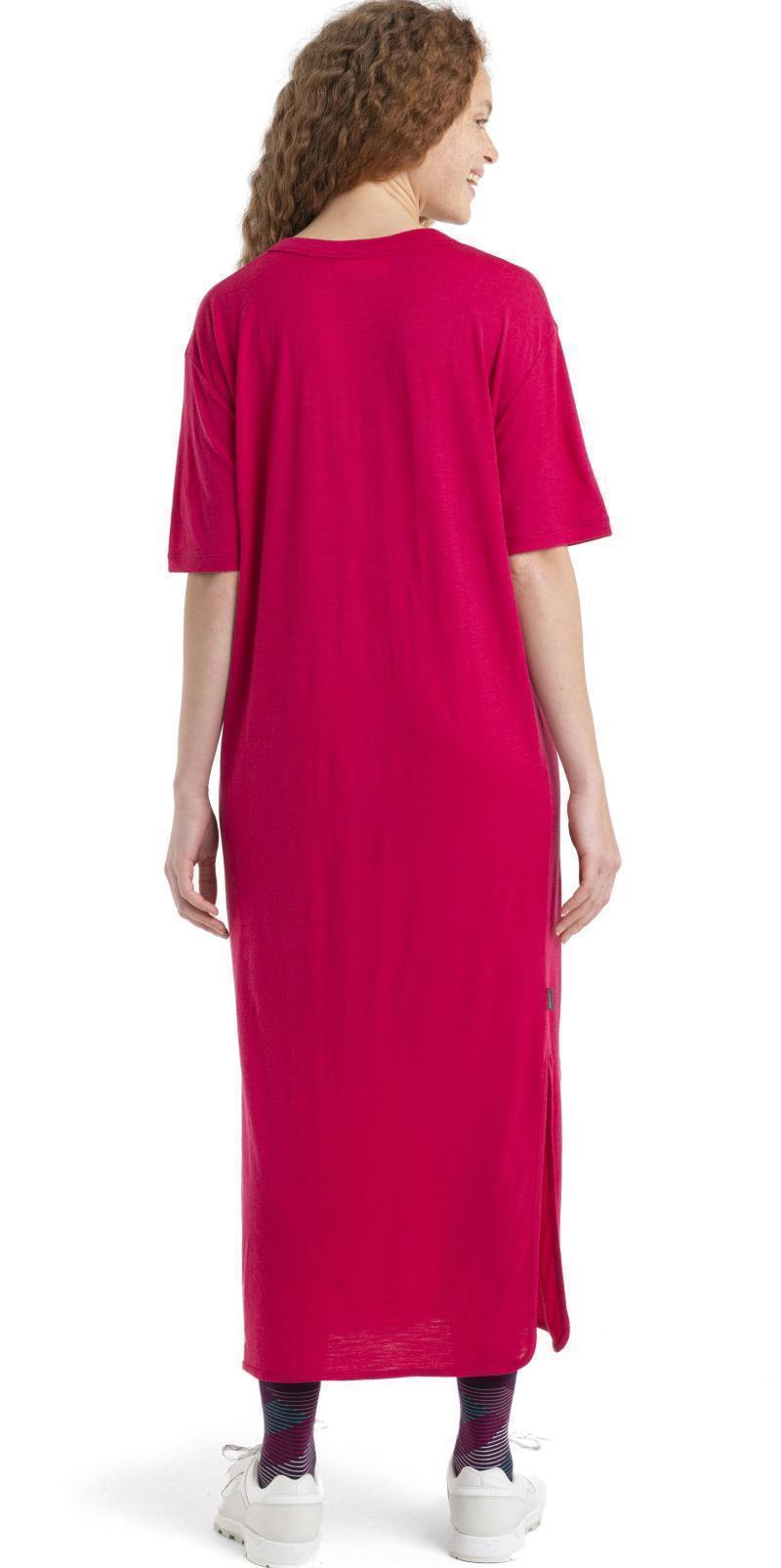Granary Tee Dress - Electron Pink 2