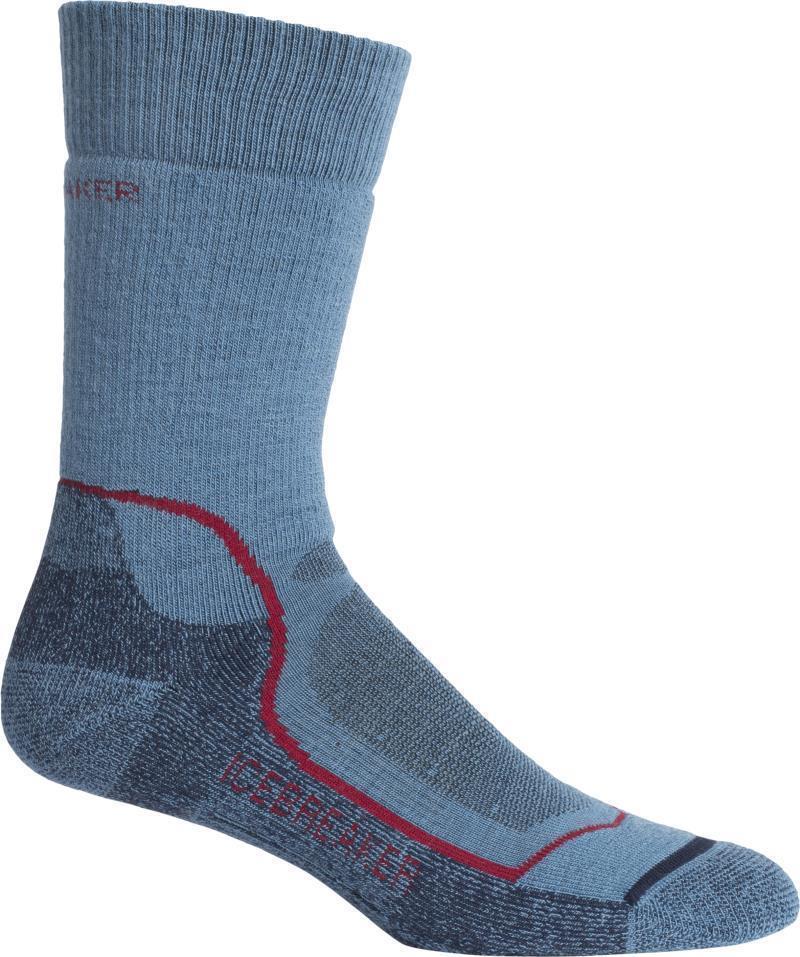 Hike+ Crew Merino Socks - Heavy Cushion - Mens - Thunder 1
