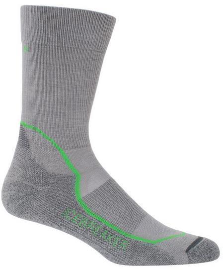 Hike+ Crew Merino Socks - Light Cushion - Mens - Fossil / Turf / Monsoon 1