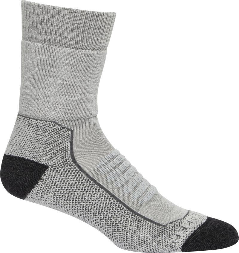 Hike+ Crew Socks - Heavy Cushion - Womens - Blizzard Heather 1