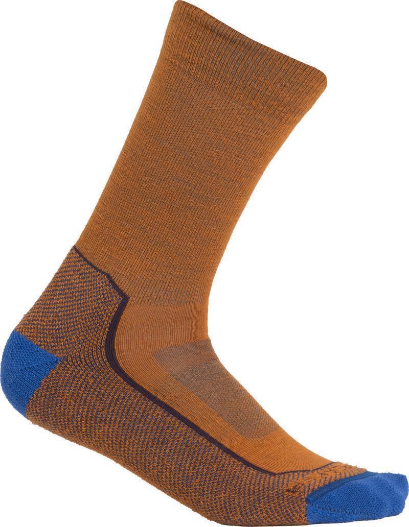 Hike+ Crew Socks - Light Cushion - Mens - Earth / Nightshade / Lazurite 1