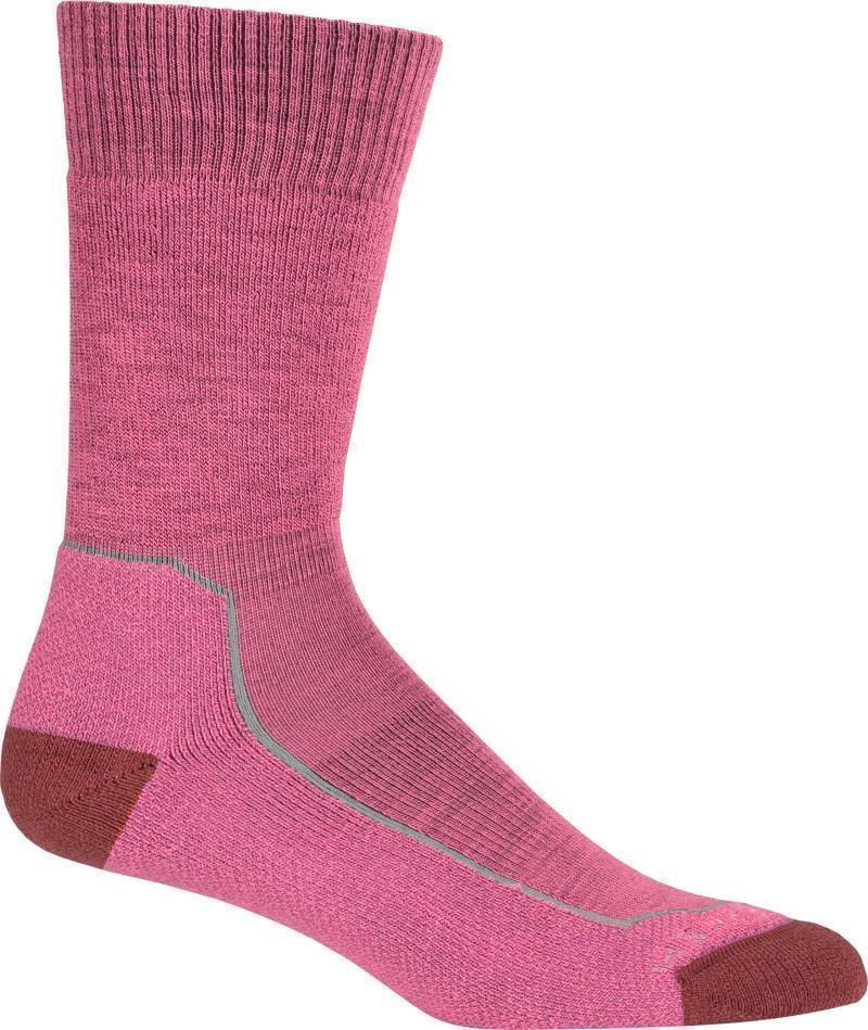 Hike+ Crew Socks - Medium Cushion - Womens - Cosmic / Grape / Blizzard Heather 1