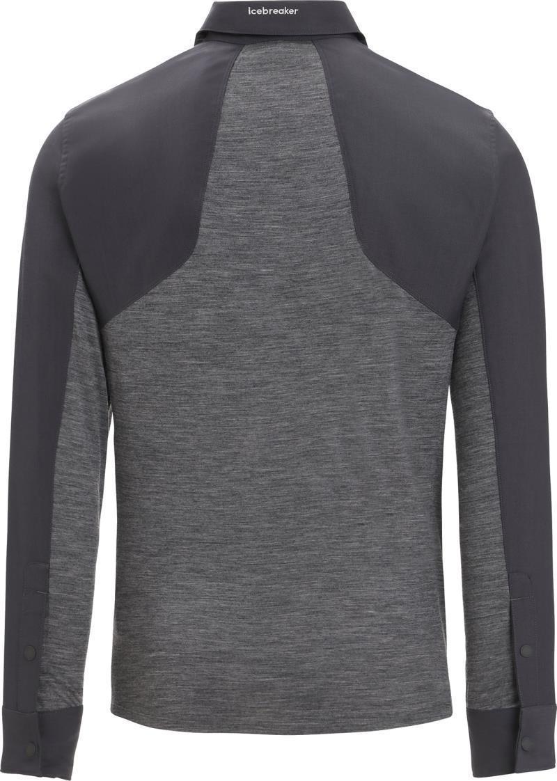 Hike LS Top - Mens - Monsoon / Gritstone Heather / CB 2