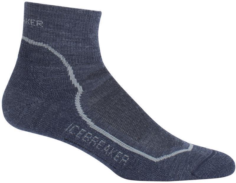 Hike+ Mini Merino Socks - Light Cushion - Mens - Fathom Heather / Twister Heather / Midnight Navy 1