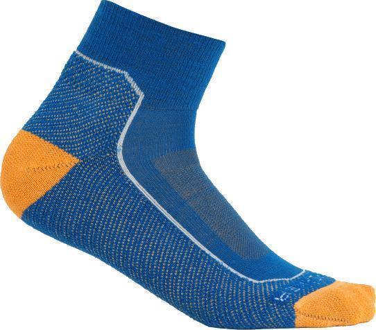 Hike+ Mini Socks - Light Cushion - Mens - Lazurite / Solar / Snow 1