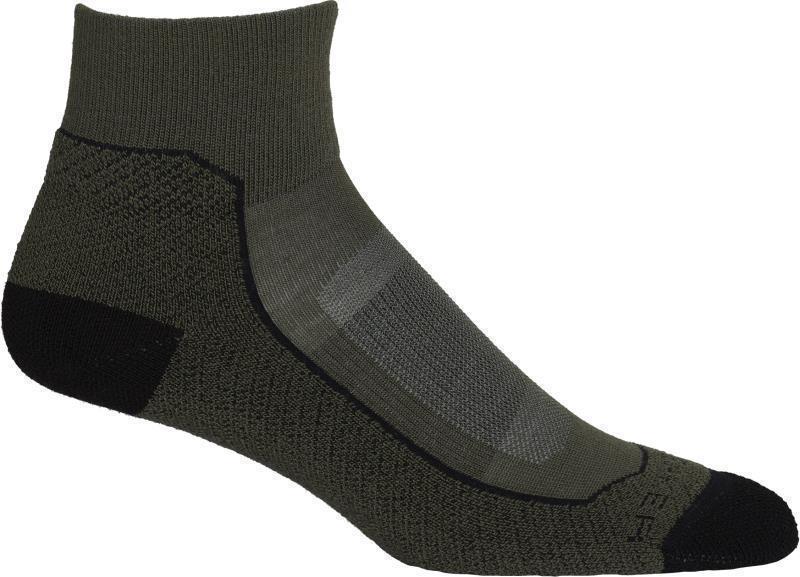 Hike+ Mini Socks - Light Cushion - Mens - Loden / Black / Gritstone Heather 1