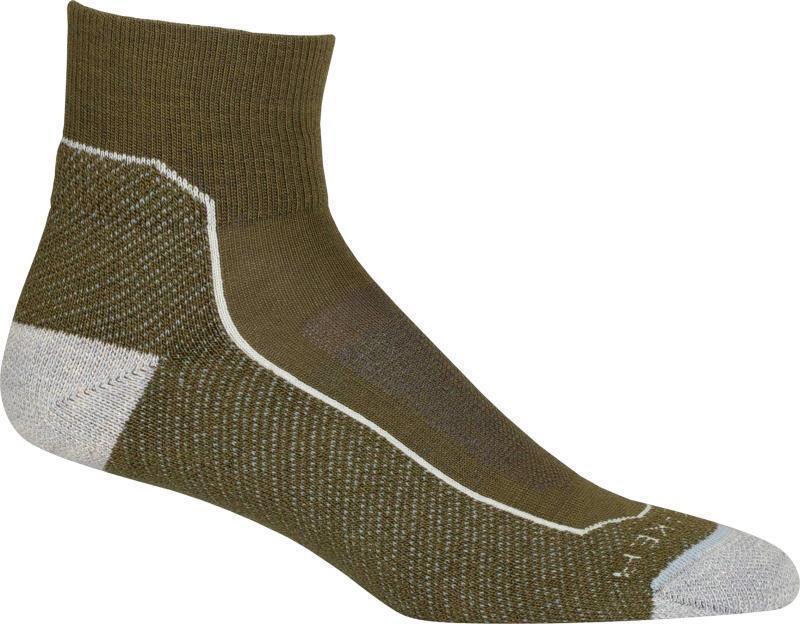 Hike+ Mini Socks - Light Cushion - Womens - Loden / Blizzard Heather / Snow 1
