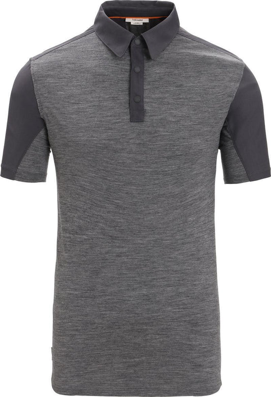 Hike SS Top - Mens - Monsoon / Gritstone Heather / CB 1