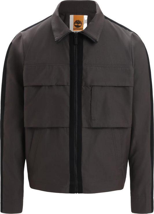 IB x Timberland Merino Cotton Hooded Jacket - Mens - Onyx / Black 1