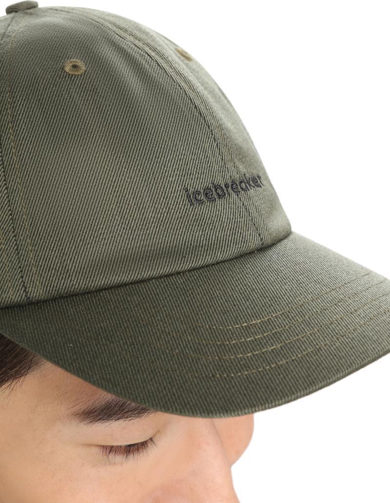 Icebreaker 6 Panel Hat - Loden / Black 3