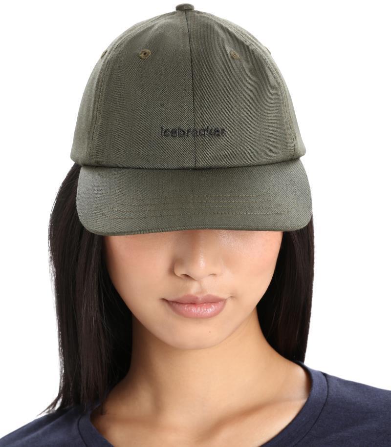 Icebreaker 6 Panel Hat - Loden / Black 6