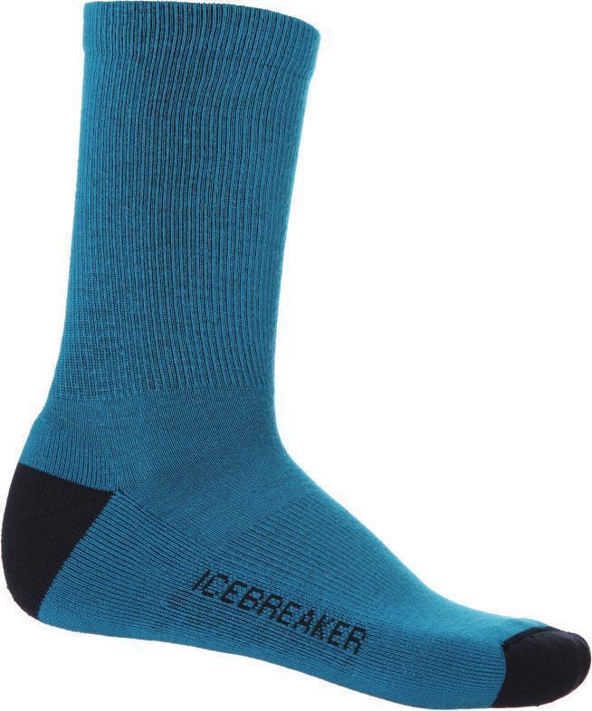 LifeStyle Crew Socks - Light Cushion - Mens - Geo Blue / Midnight Navy 1