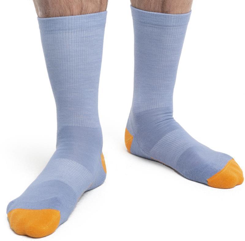 LifeStyle Crew Socks - Light Cushion - Mens - Kyanite / Solar 1