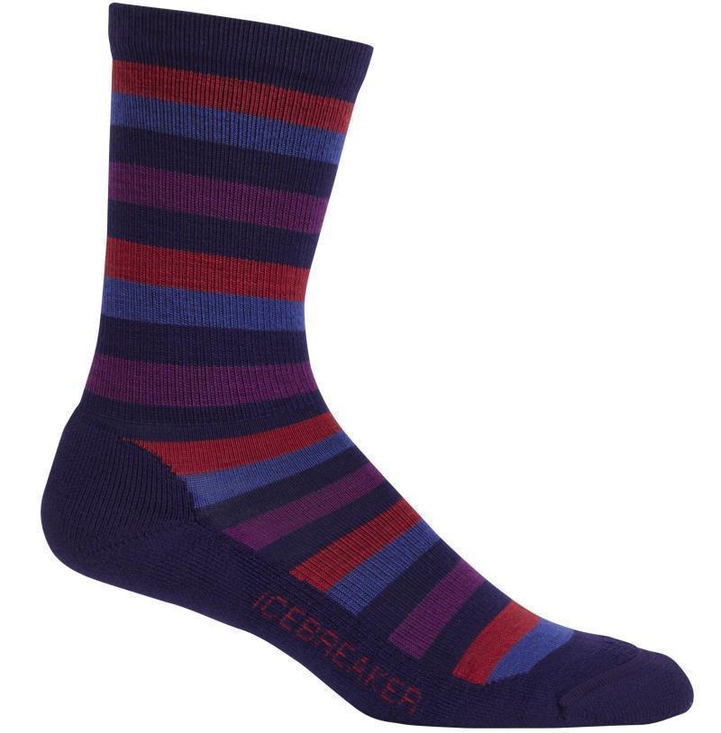 LifeStyle Crew Socks - Light Cushion - Womens - Aura / Cherub / Vivid 1