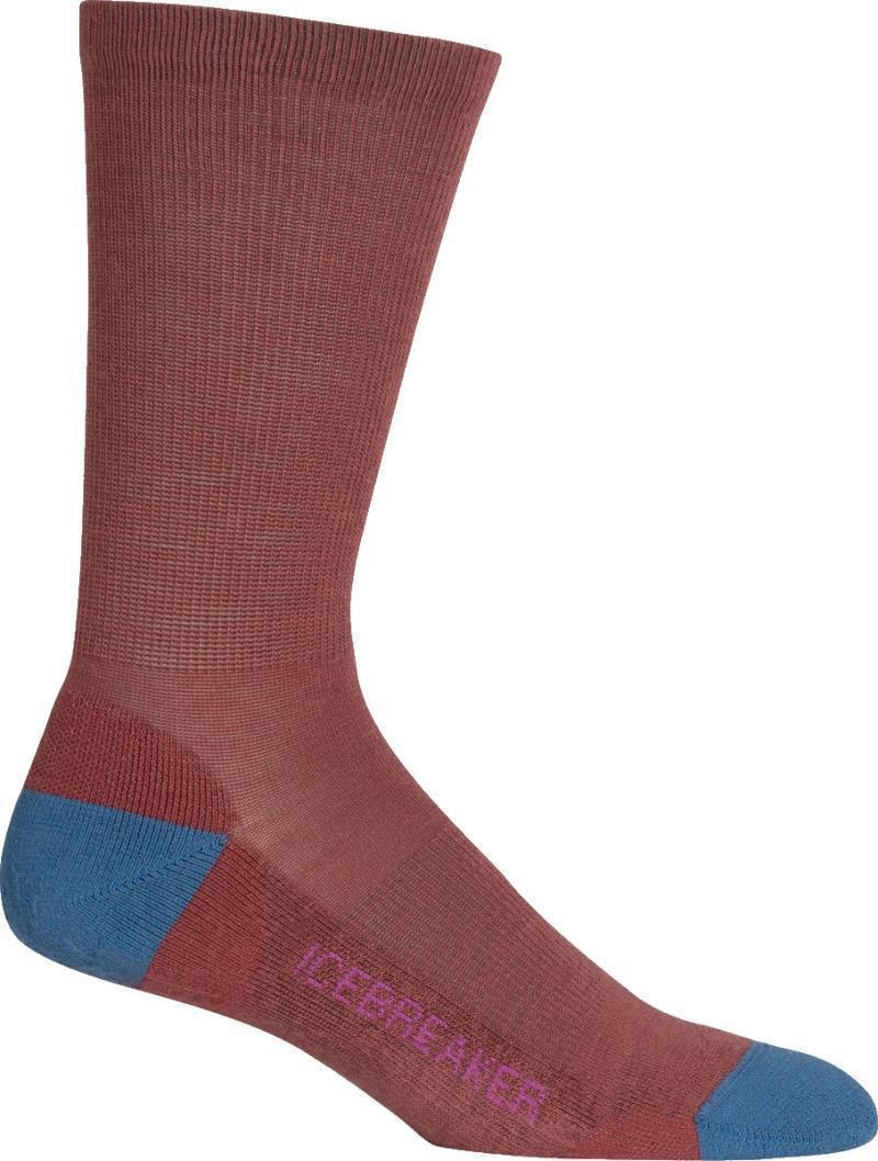 LifeStyle Crew Socks - Light Cushion - Womens - Grape / Azul / Cosmic 1