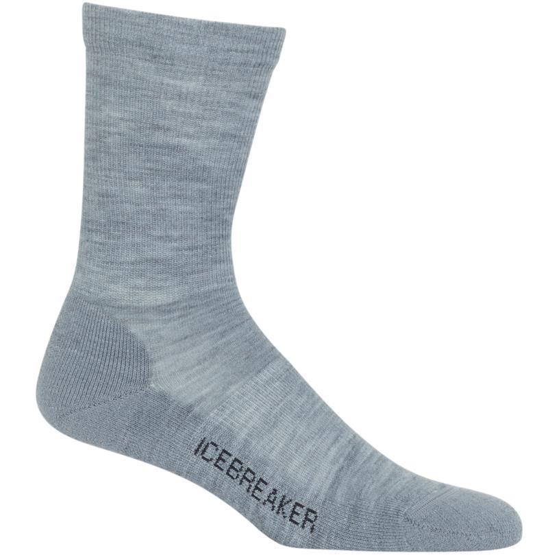LifeStyle Crew Socks - Light Cushion - Womens - Twister Heather / Black 1