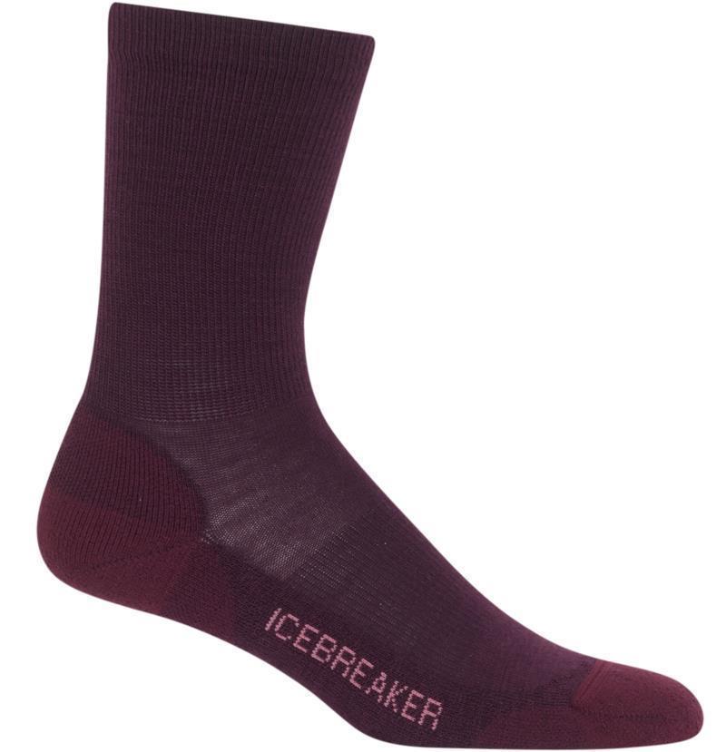 LifeStyle Crew Socks - Light Cushion - Womens - Velvet / Opal 1