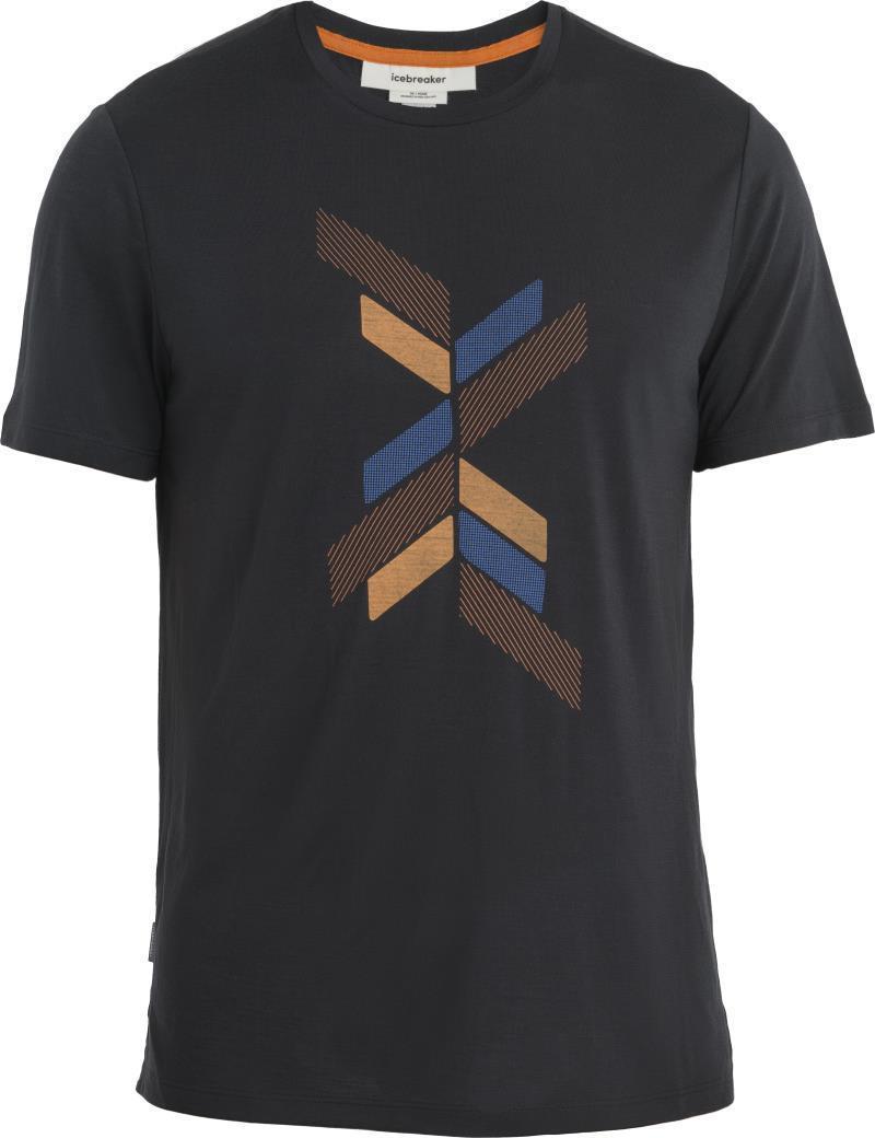 Merino 125 Cool-Lite Sphere II SS Tee - Levels - Mens - Black 1
