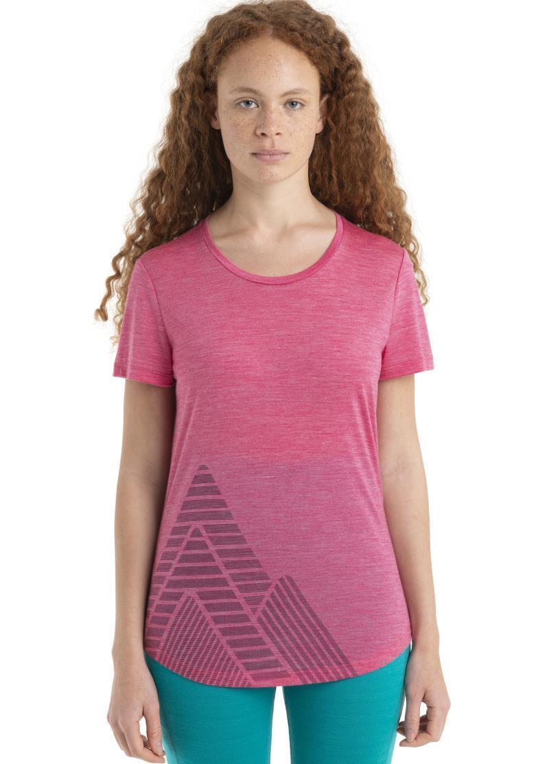 Merino 125 Cool-Lite Sphere II SS Tee - Peak Quest - Womens - Tempo Heather 1