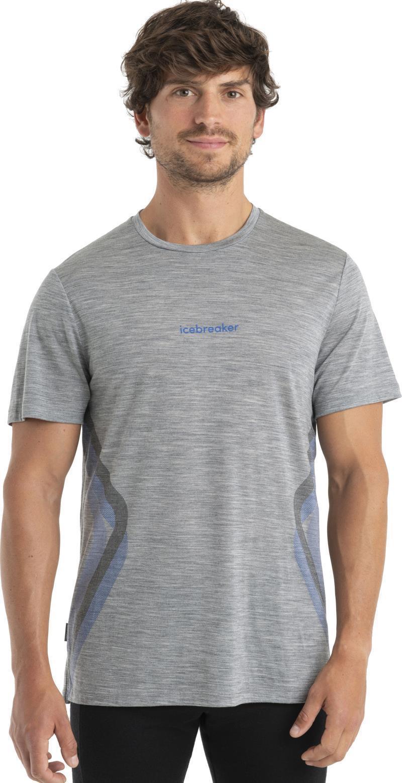 Merino 125 Cool-Lite Sphere II SS Tee - Synergism - Mens - Metro Heather 3