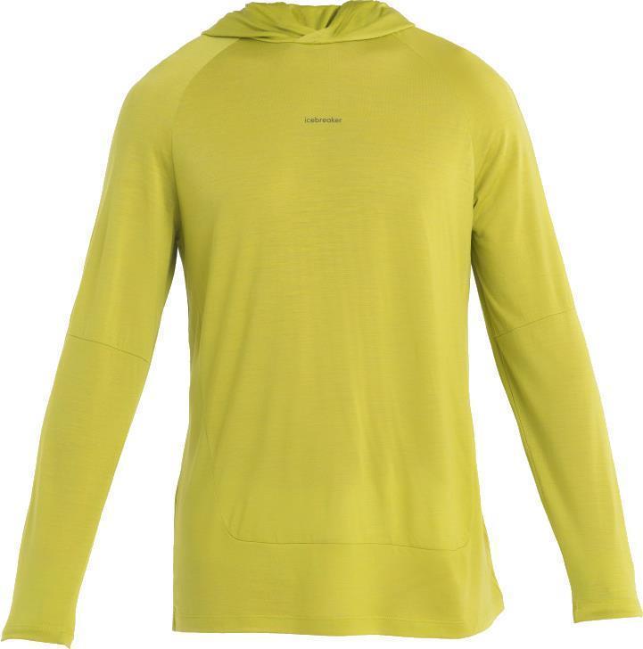 Merino 125 Cool-Lite Sphere LS Hoodie - Mens - Bio Lime 1