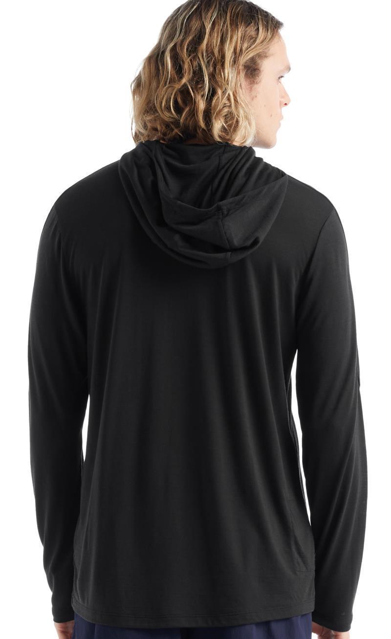 Merino 125 Cool-Lite Sphere LS Hoodie - Mens - Black 3
