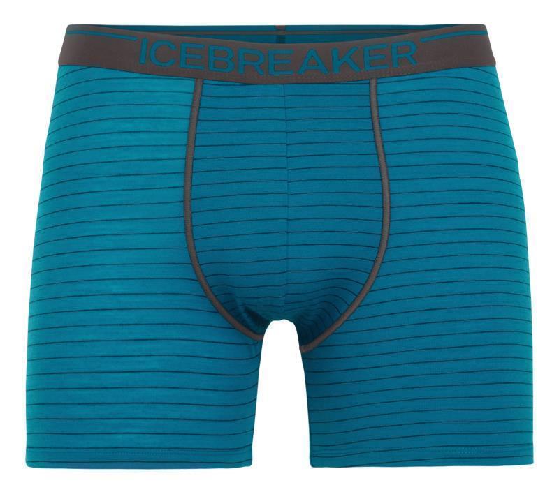 Merino 150 Anatomica Boxers - Mens - Alpine / Walnut - Stripe 1