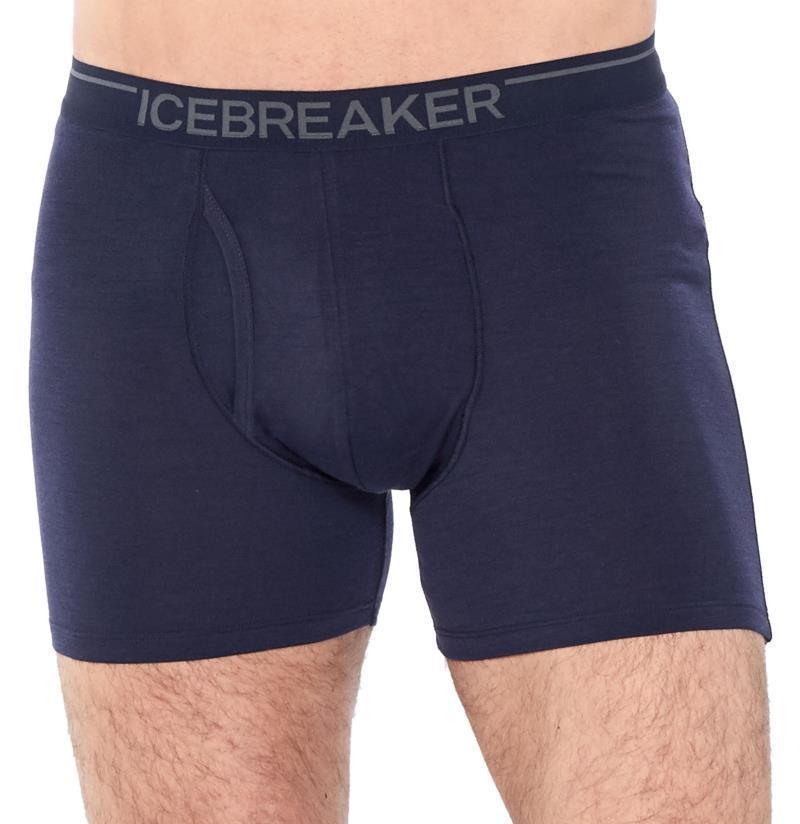 Merino 150 Anatomica Boxers with Fly - Mens - Midnight Navy 2
