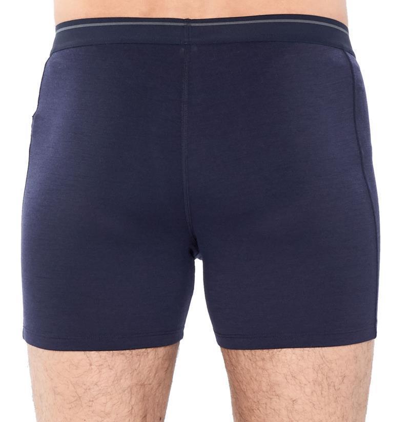 Merino 150 Anatomica Boxers with Fly - Mens - Midnight Navy 3