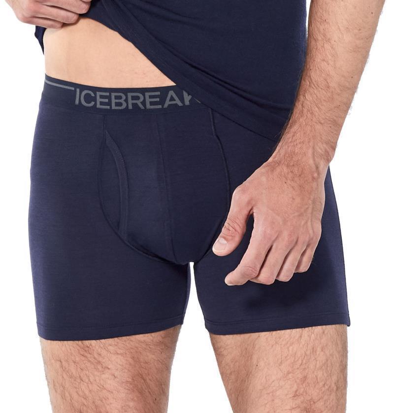 Merino 150 Anatomica Boxers with Fly - Mens - Midnight Navy 5