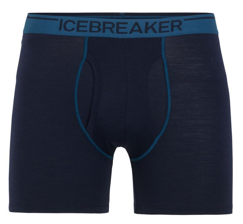 Merino 150 Anatomica Boxers with Fly - Mens - Midnight Navy / Prussian Blue 1