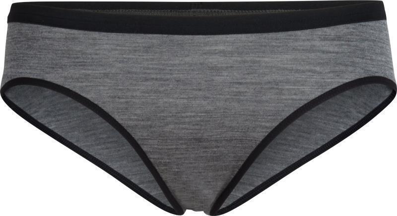 Merino 150 Siren Bikini - Womens - Gritstone Heather / Black 1