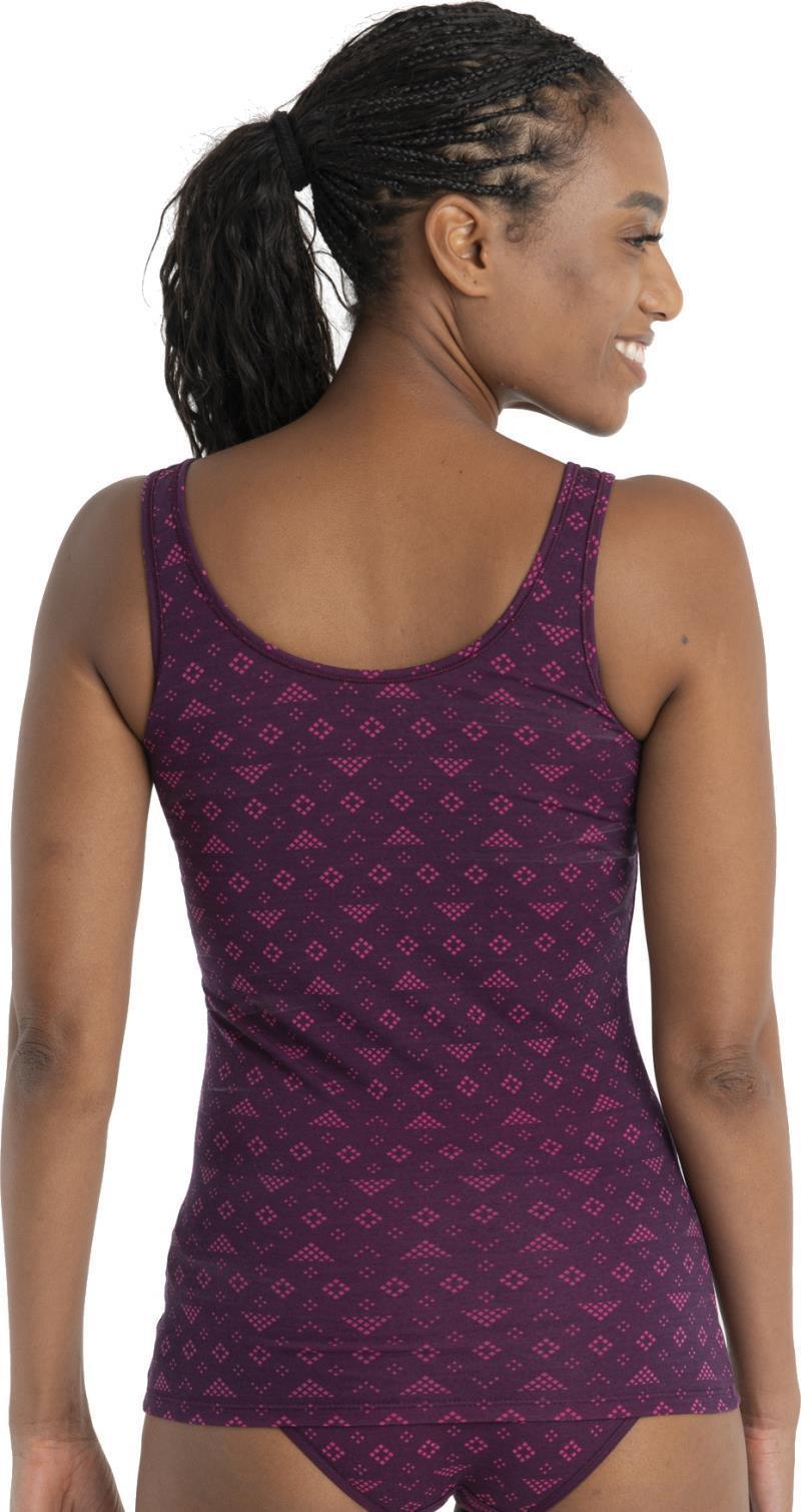 Merino 150 Siren Tank - First Snow - Womens - Nightshade / Tempo / AOP 2
