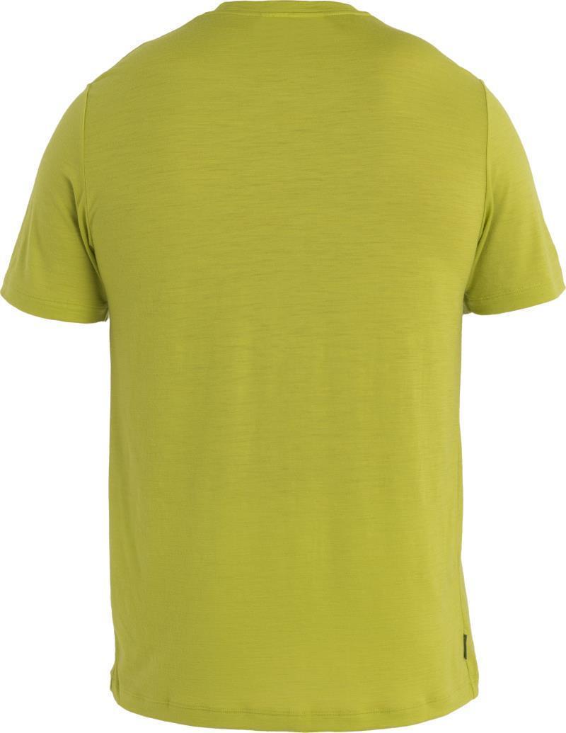 Merino 150 Tech Lite II SS Tee - Alpine Crossing - Mens - Bio Lime 2