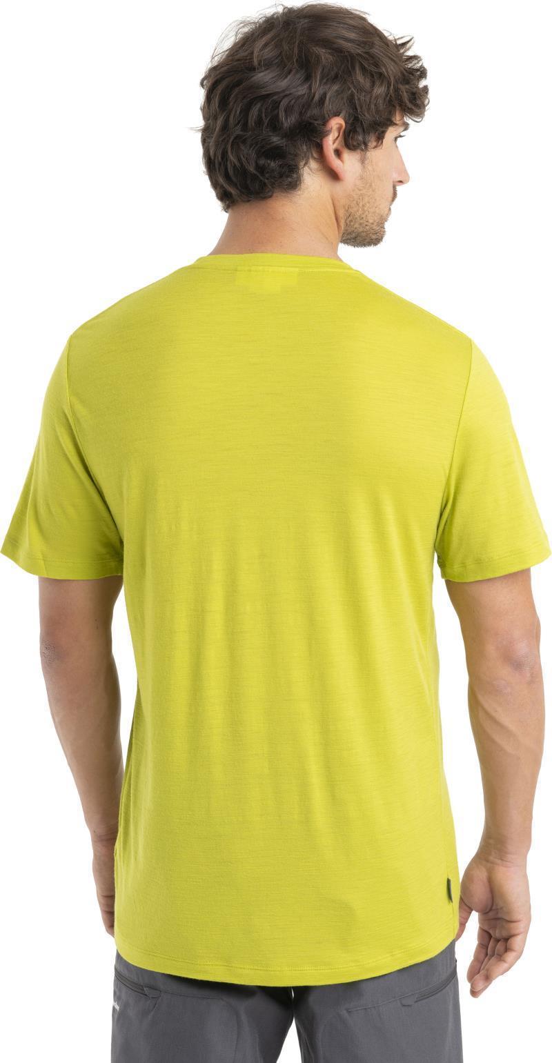 Merino 150 Tech Lite II SS Tee - Alpine Crossing - Mens - Bio Lime 4