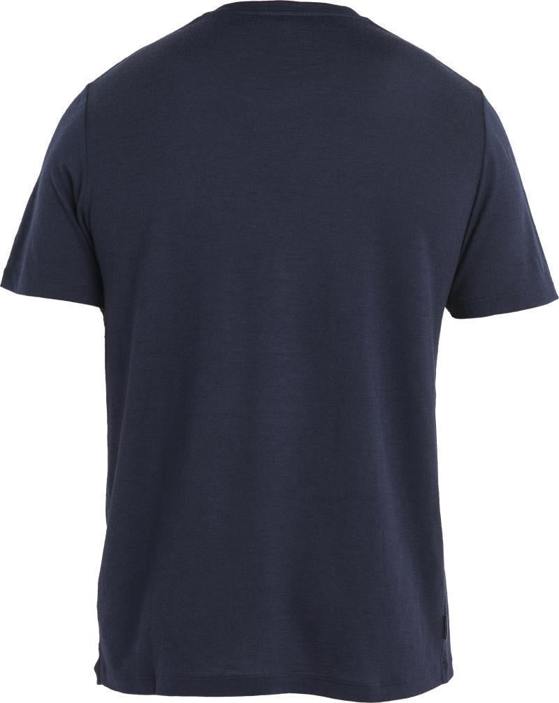 Merino 150 Tech Lite II SS Tee - Natural Ski Tour - Mens - Midnight Navy #401 2