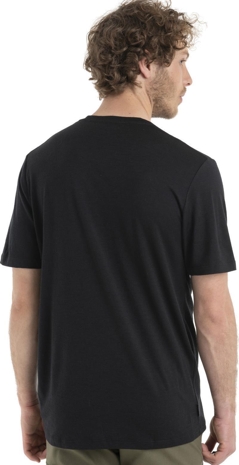 Merino 150 Tech Lite II SS Tee - Peak Grid - Mens - Black 4