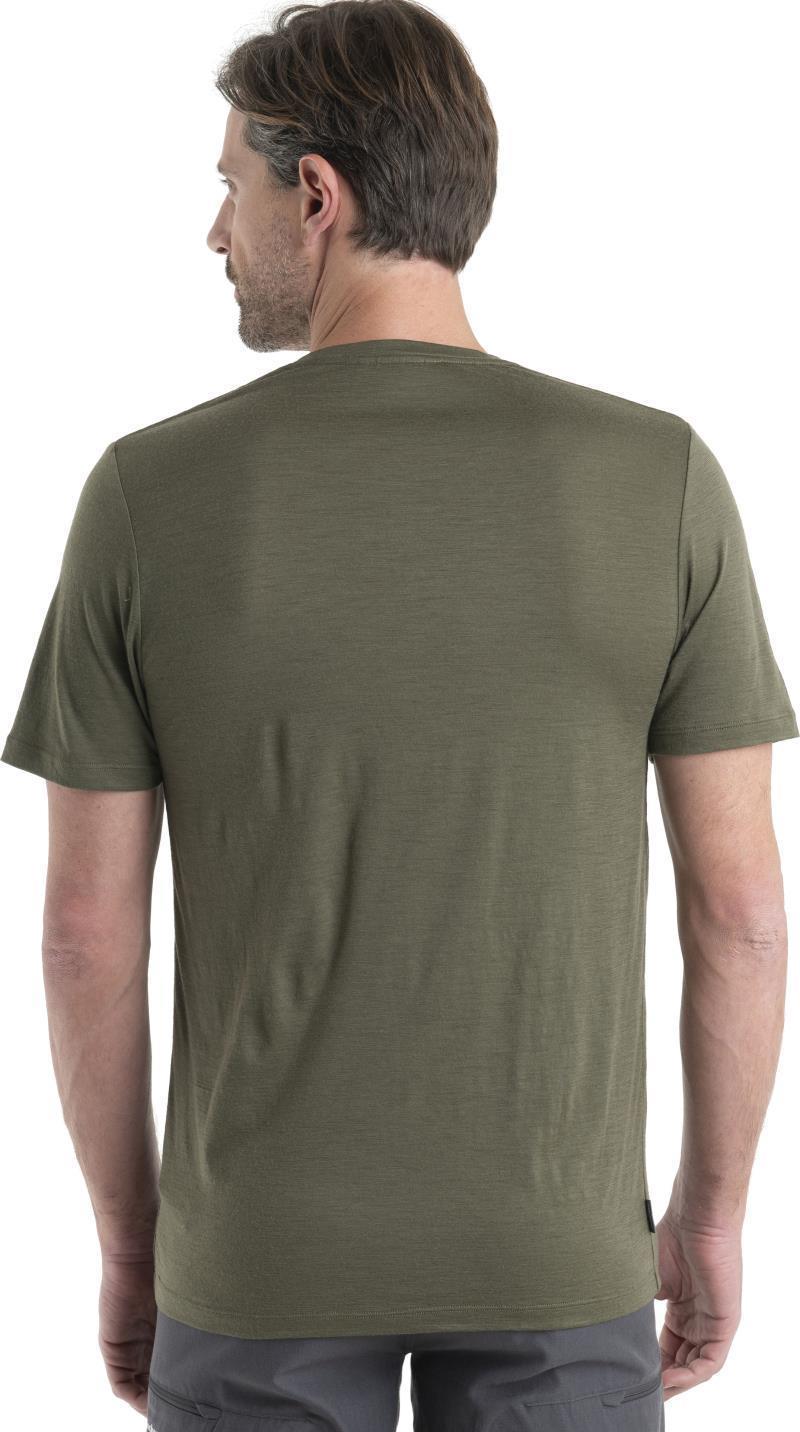 Merino 150 Tech Lite II SS Tee - Peak Grid - Mens - Loden 4