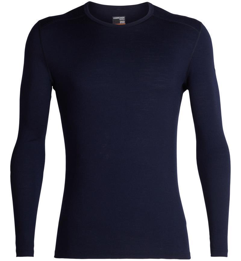 Merino 200 Oasis LS Crewe - Mens - Midnight Navy 1