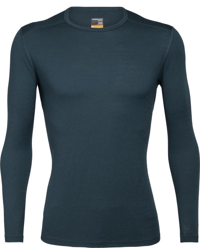 Merino 200 Oasis LS Crewe - Mens - Nightfall 1